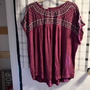 Maurice’s top. Sz 20